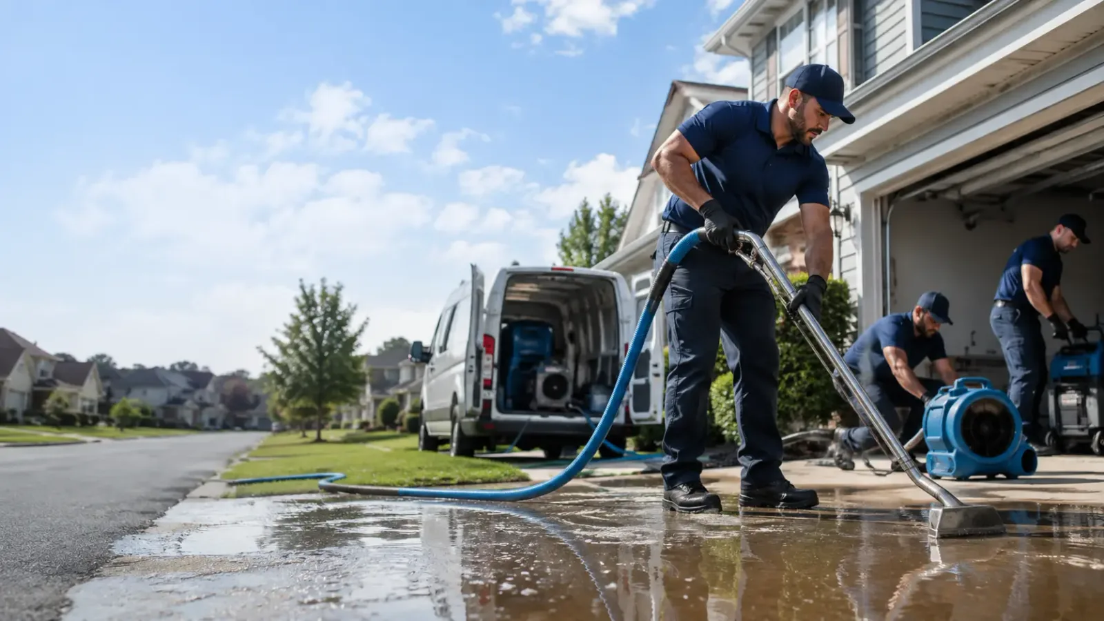 Flood Damage Restoration in Long Pond, PA